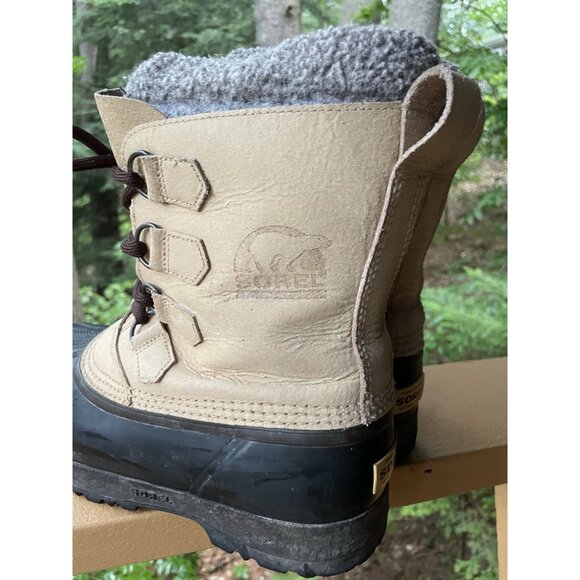 Sorel Black and Tan Winter Boots - Picture 4 of 8
